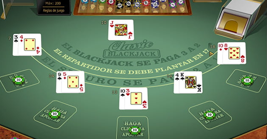 Blackjack multimano